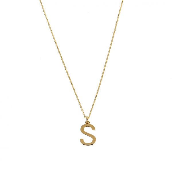 Harf Altın Kolye 14KLY1661 - Altınaşkı