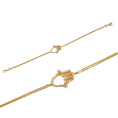 Havva Ana Eli Altın Bileklik 14KNY52 - Altınaşkı