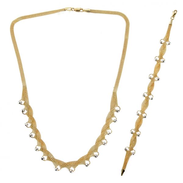 İkili Altın Set 14MNST001 - Altınaşkı