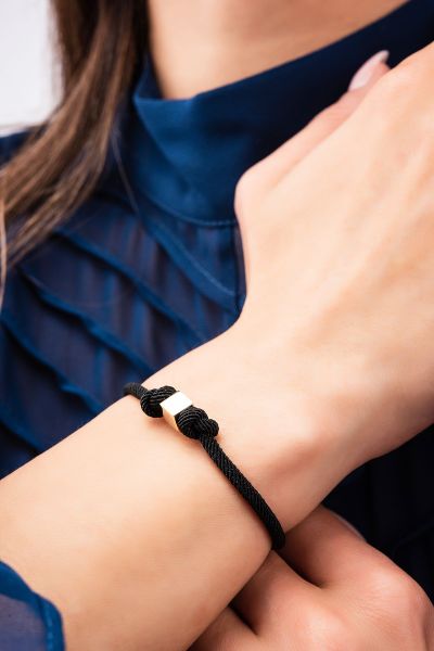 İpli Küp Altın Bileklık 14KNY1287 - Altınaşkı