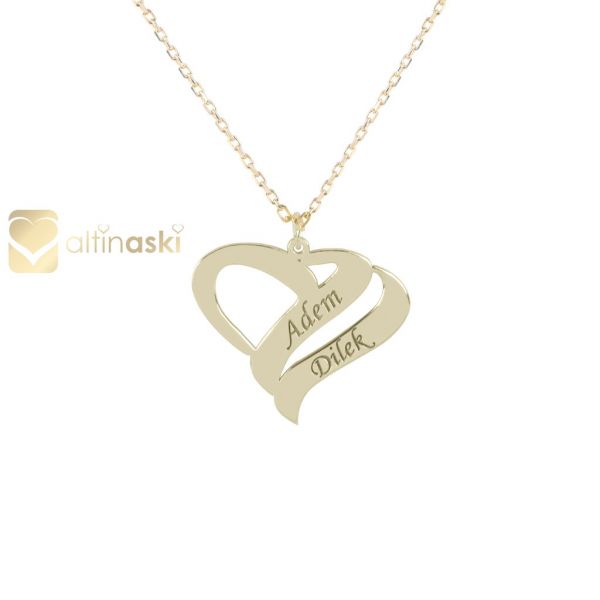 İsimli Altın Kolye FYA155 - Altınaşkı