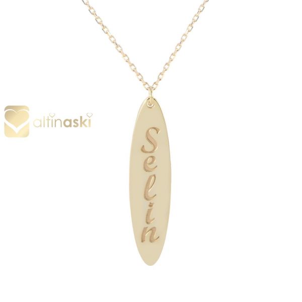 İsimli Altın Kolye FYA160 - Altınaşkı