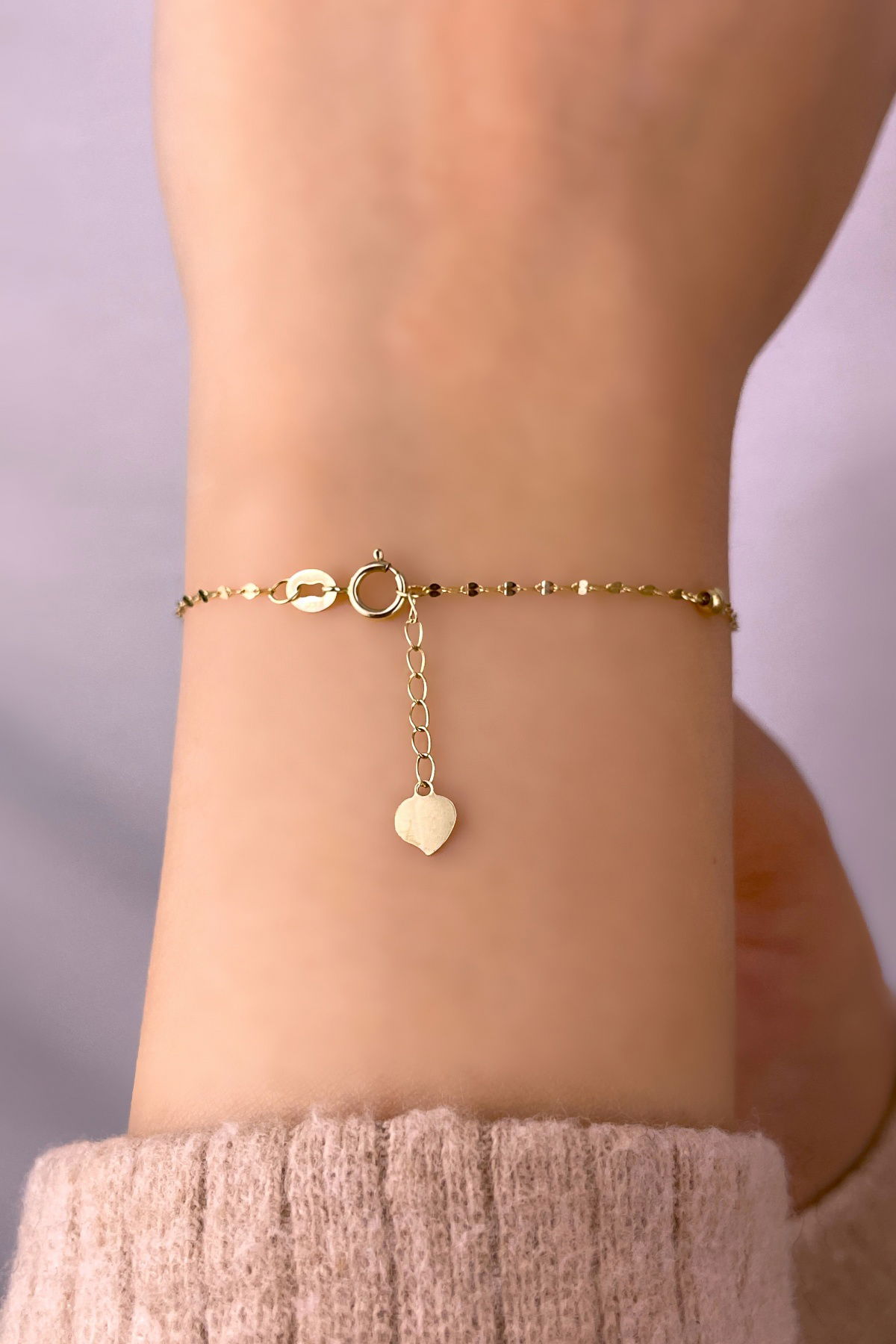 İtalyan Ataş Altın Bileklik 14KNY1202 - 3