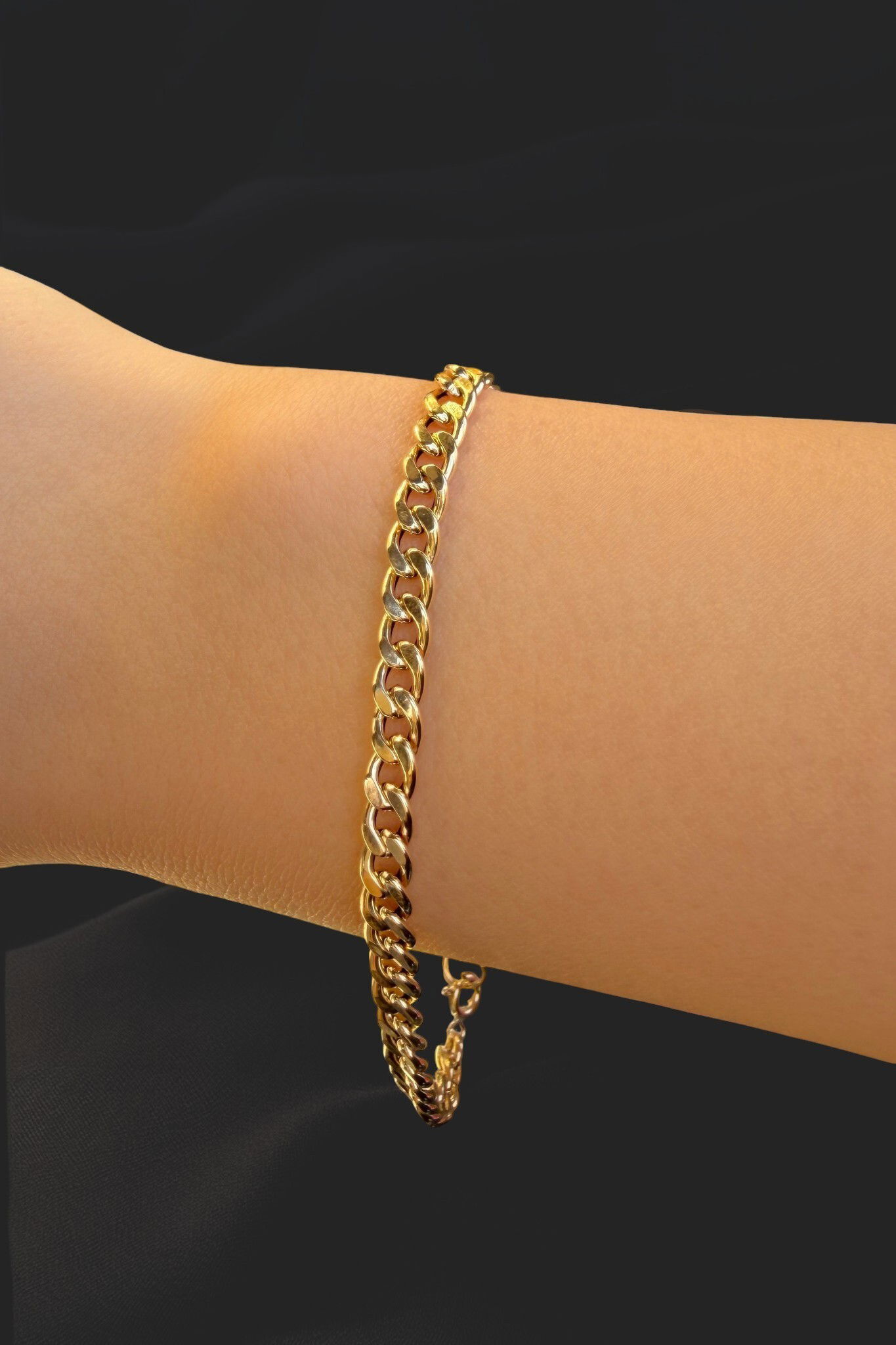 İtalyan Gurmet Altın Bileklik 14KNY3458 - 1