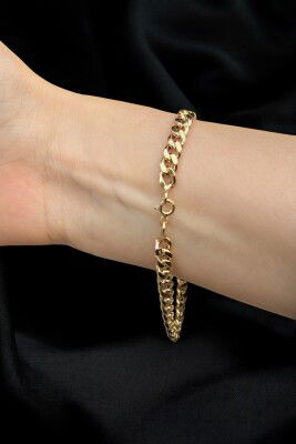 İtalyan Gurmet Altın Bileklik 14KNY3459 - 2