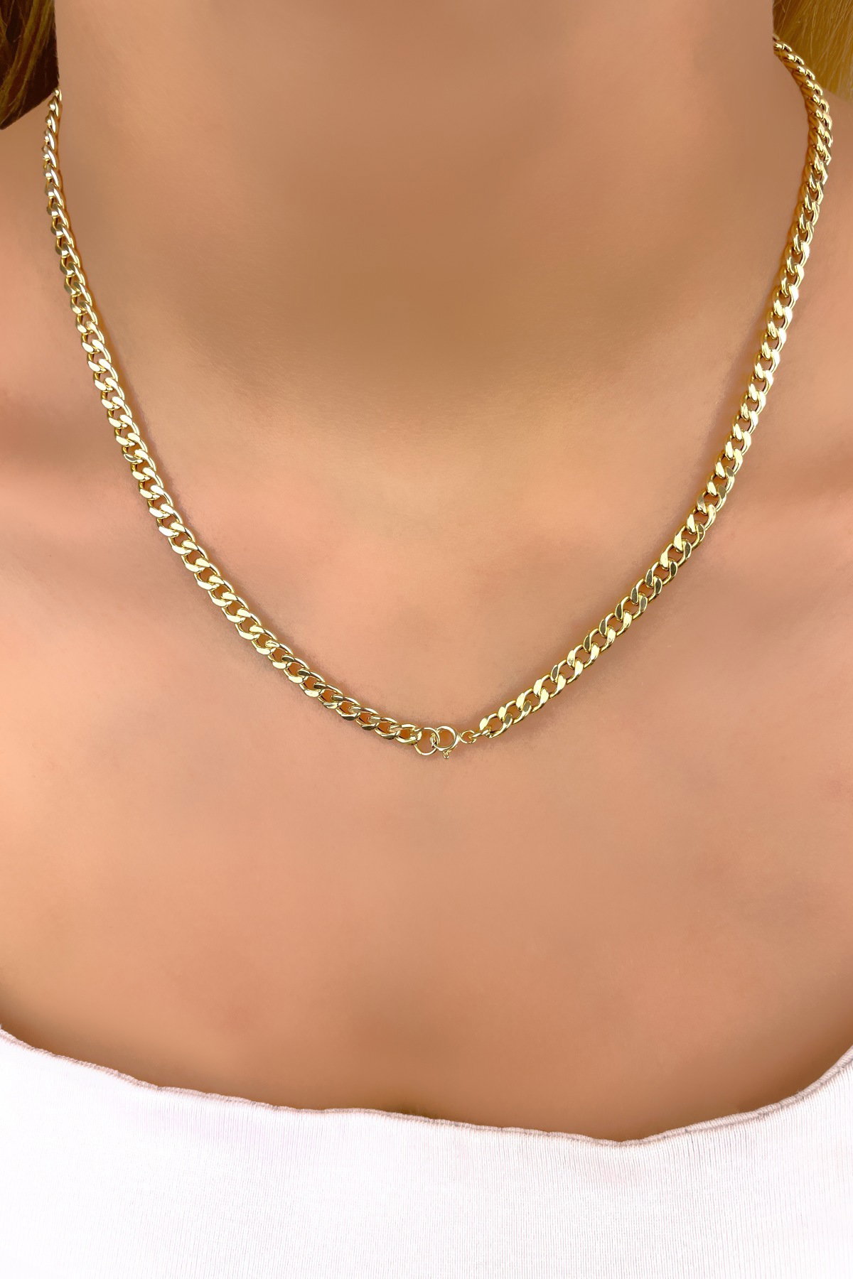 İtalyan Gurmet Altın Zincir 14ZNR3527 - 3