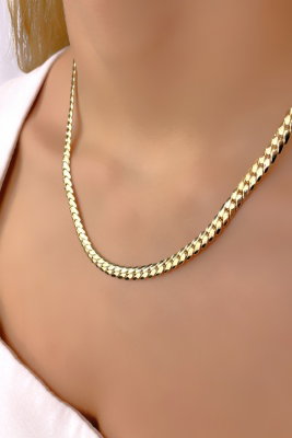 İtalyan Gurmet Ezme Altın Zincir 14ZNR11357 - 2