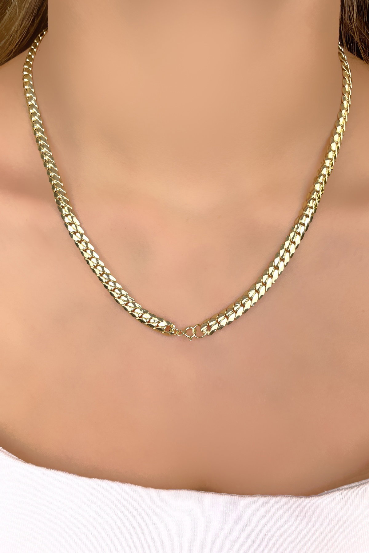 İtalyan Gurmet Ezme Altın Zincir 14ZNR11357 - 3