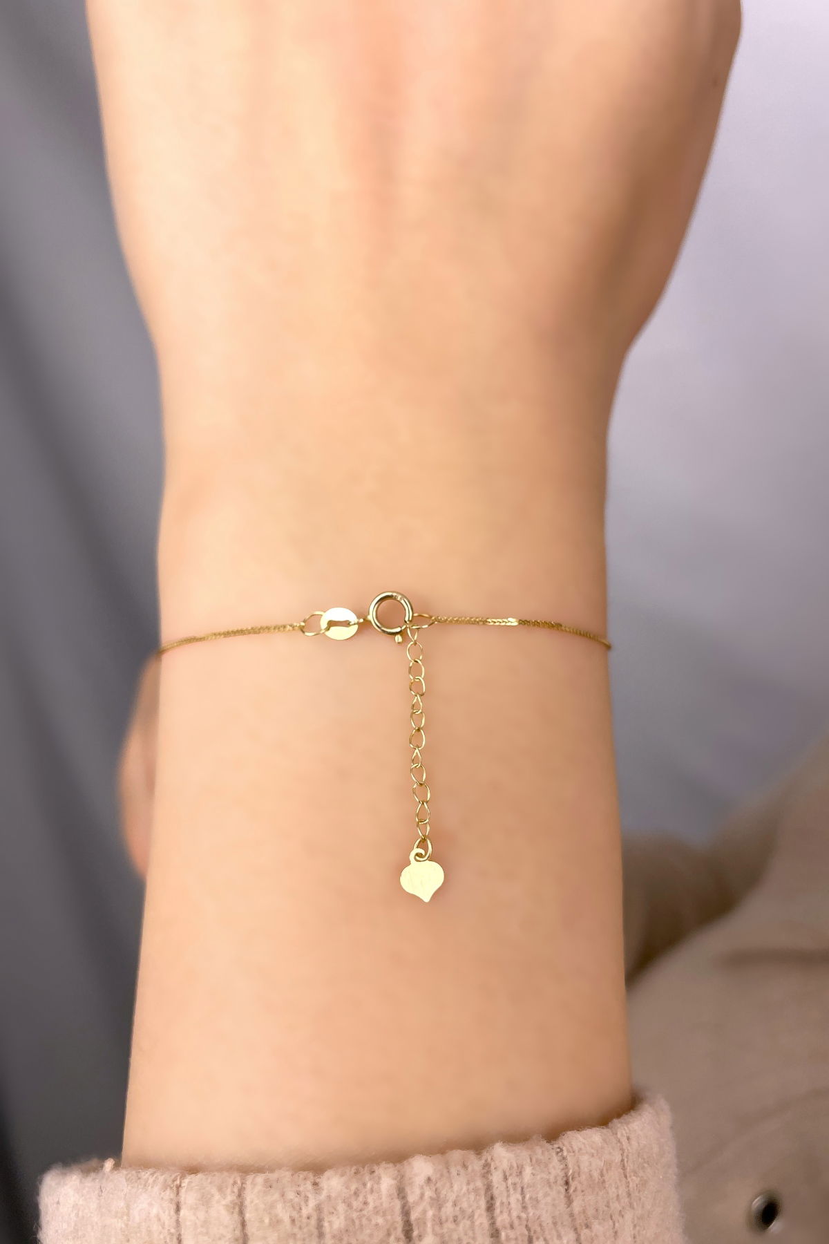 İtalyan Toplu Altın Bileklik 14KNY891 - 3