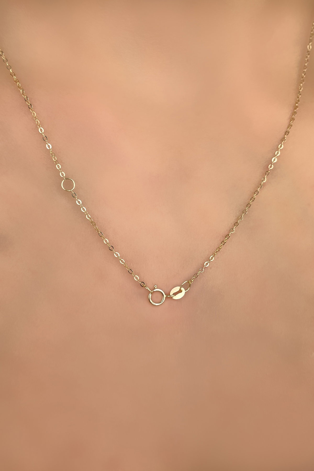 İtalyan Toplu Altın Kolye 14KLY942 - 3