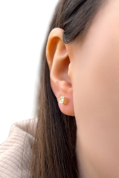 Kalemli Küp Altın Küpe 8KP534 - Altınaşkı