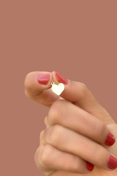 Kalp Altın Kolye & Bileklik Ucu 14KLY1012 - Altınaşkı