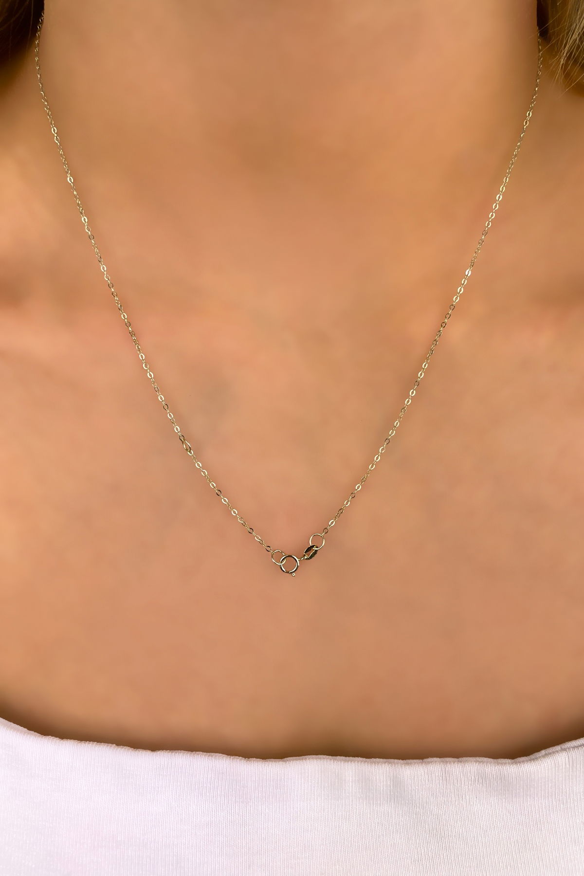 Kalp Ataş Altın Kolye 14KLY9211 - 3