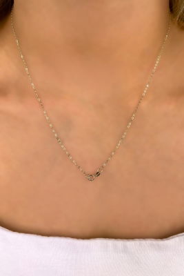 Kalp Ataş Altın Kolye 14KLY9211 - 3