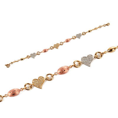 Kalpli Altın Bileklik 14KNY303 - Altınaşkı