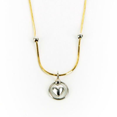 Kalpli Altın Kolye 14KLY65 - Altınaşkı