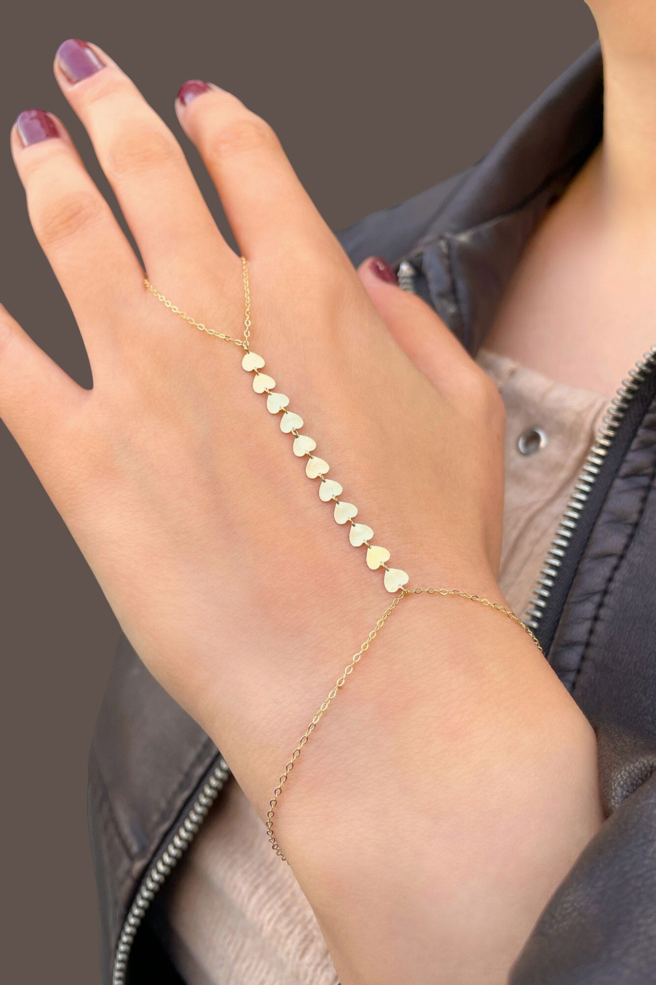 Kalpli Altın Şahmeran Bileklik 14KNY3428 - 1