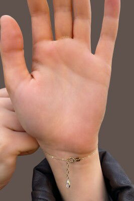 Kalpli Altın Şahmeran Bileklik 14KNY3428 - 2