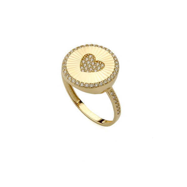 Kalpli Altın Yüzük 14YZ2119 - Altınaşkı