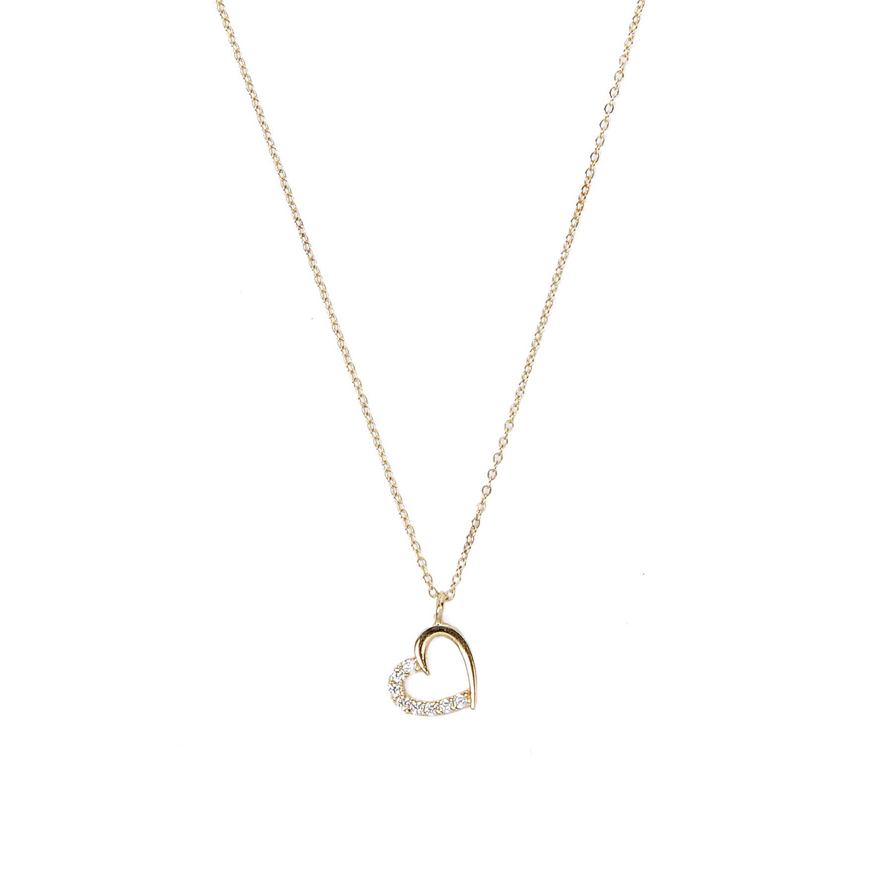 Kalpli Hayalet Altın Kolye 8KLY642 - 3