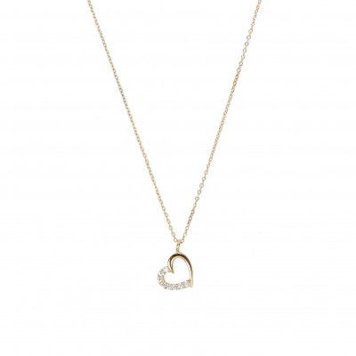 Kalpli Hayalet Altın Kolye 8KLY642 - 3