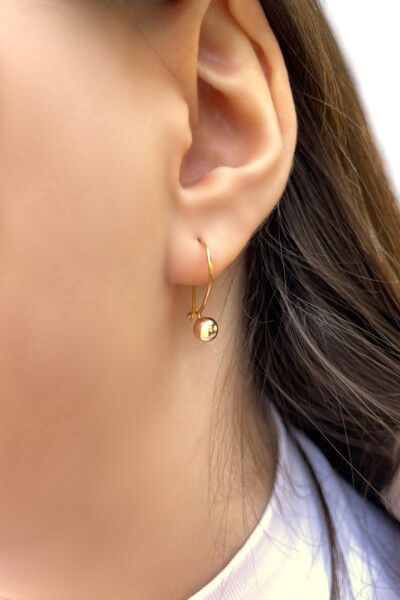 Kanca Altın Küpe 8KP374 - Altınaşkı