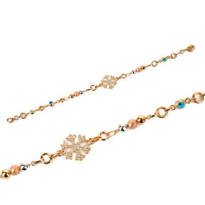 Kar Tanesi Altın Bileklik 14KNY299 - Altınaşkı