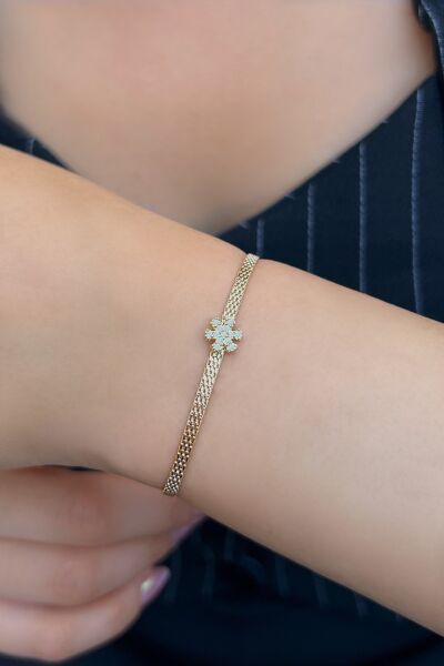 Kartanesi Petra Altın Bileklik 14KNY4798 - Altınaşkı