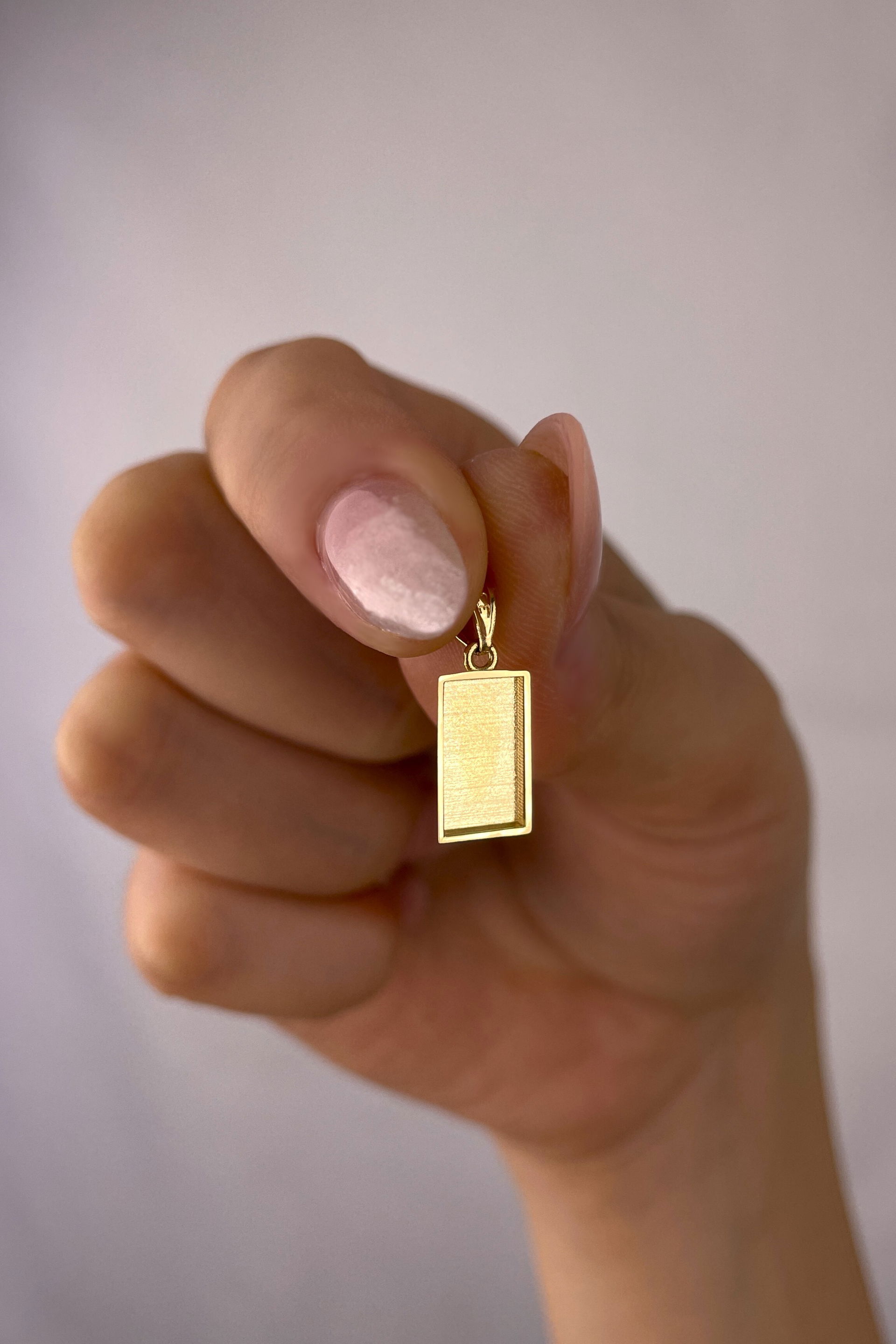 Külçe Altın Kolye Ucu 8KLY5934 - 3