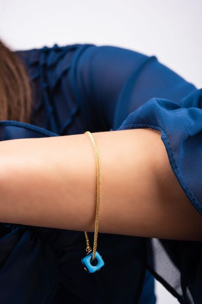 Küp Altın Bileklik 14KNY3465 - Altınaşkı