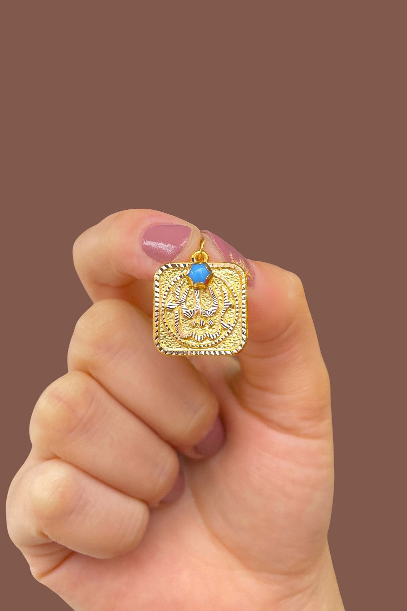 Maşallah Altın Kolye Ucu 8KLY650 - 1