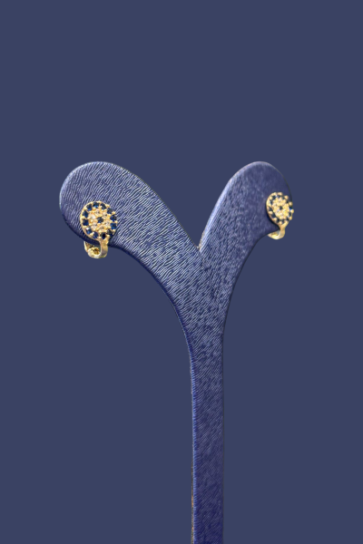 Nazar Boncuklu Altın Çocuk Küpe 8KP266 - Altınaşkı