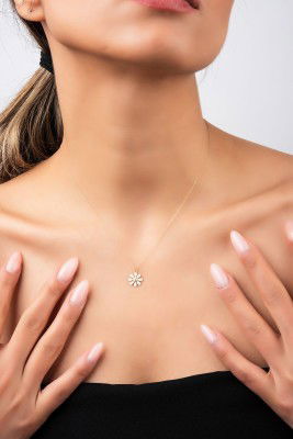 Papatya Hayalet Altın Kolye 8KLY804 - 4