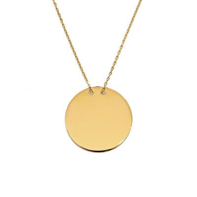 Plaka Altın Kolye 14KLY720 - Altınaşkı