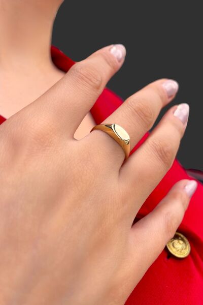 Plaka Taşsız Altın Yüzük 14YZ7884 - Altınaşkı