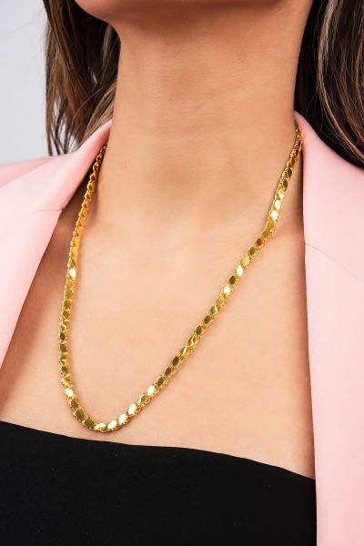 Pullu Altın Zincir 14ZNR4993 - Altınaşkı