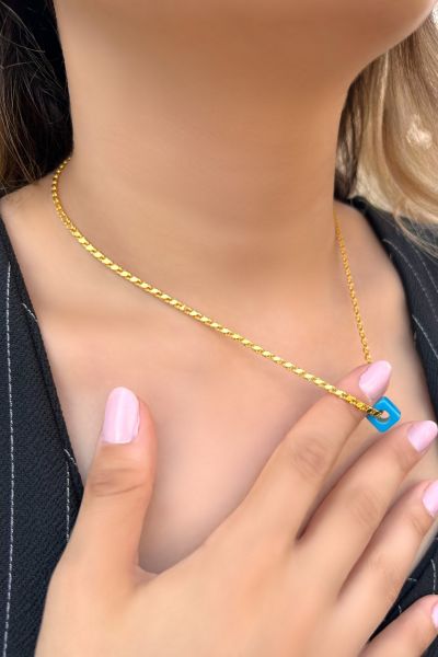 Pullu Altın Zincir 14ZNR5049 - Altınaşkı