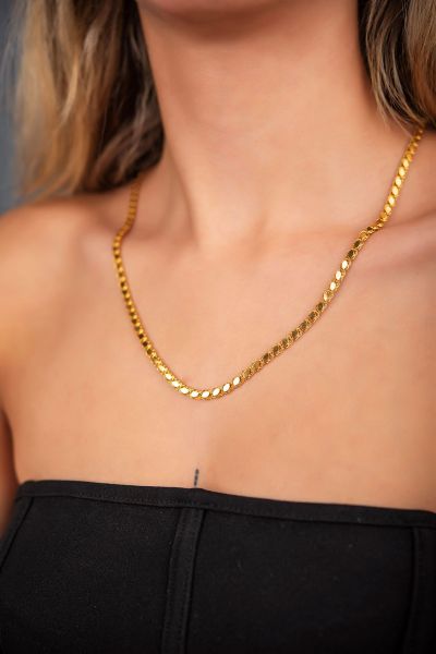 Pullu Altın Zincir 8ZNR357 - Altınaşkı