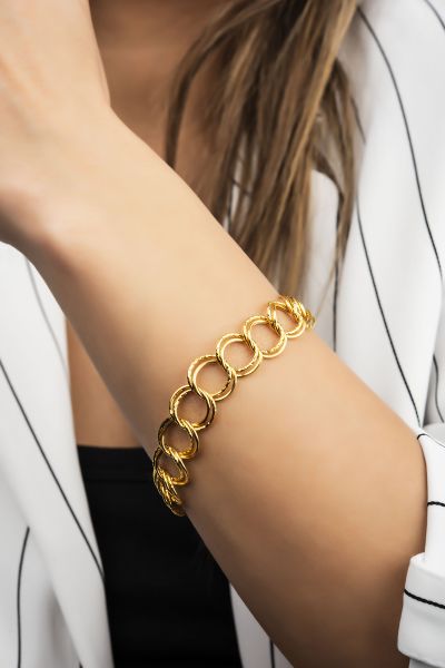 Samanyolu Altın Bileklık 14KNY1626 - Altınaşkı