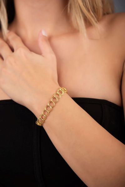 Samanyolu Altın Bileklık 14KNY4740 - Altınaşkı