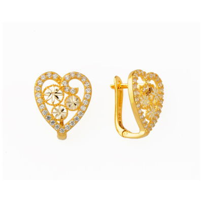 Şık Altın Küpe 14KP790 - Altınaşkı