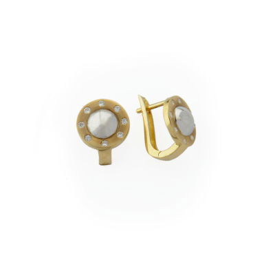 Şık Altın Küpe 14KP80 - Altınaşkı