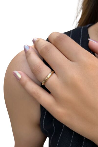 Simit Altın Alyans 14ALY5888 - Altınaşkı