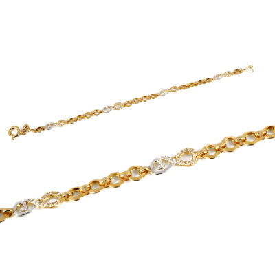 Sonsuzluk Altın Bileklik 14KNY38 - Altınaşkı