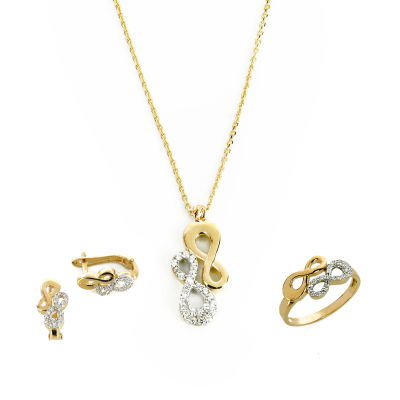 Sonsuzluk Altın Set 14MNST15 - Altınaşkı