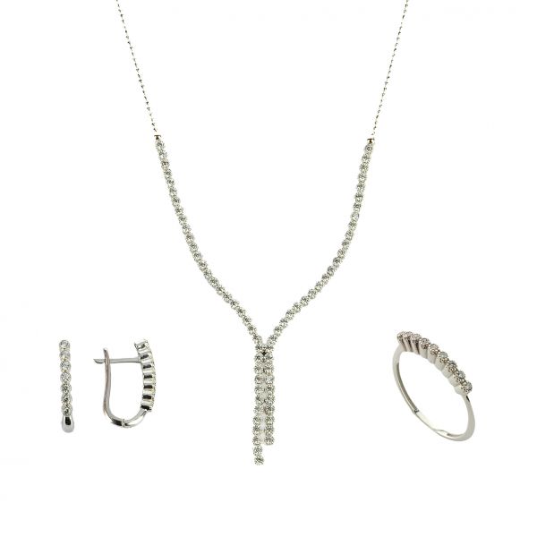 Su Yolu Üçlü Altın Set 14MNST85 - Altınaşkı