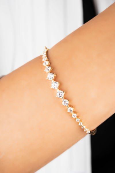 Suyolu Altın Bilezik 8KLPC680 - Altınaşkı