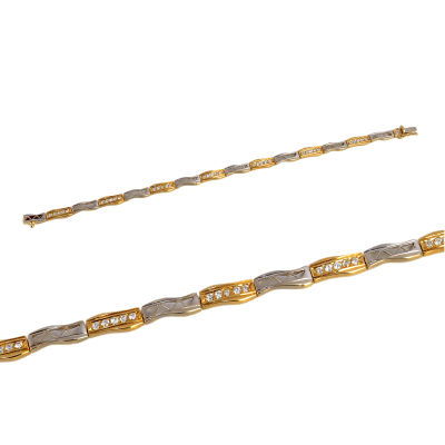 Taşlı Altın Bileklik 14KNY28 - Altınaşkı