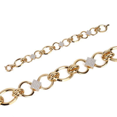 Taşlı Altın Bileklik 14KNY384 - Altınaşkı