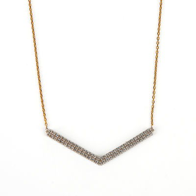 Taşlı Altın Kolye 14KLY467 - Altınaşkı